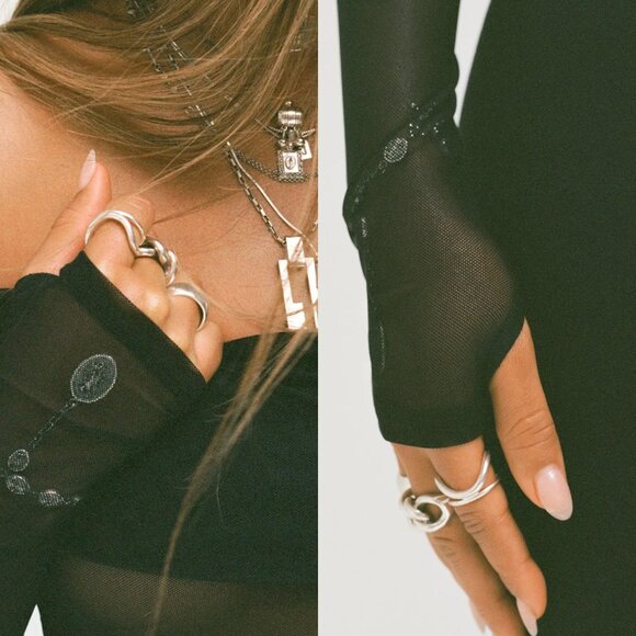 Joah Brown Off the Shoulder Long Sleeve - Picture 3 of 4